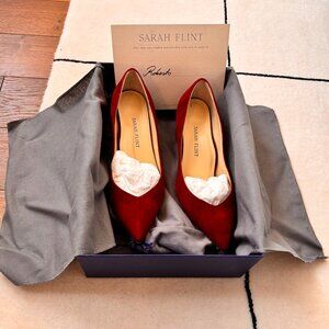 Sarah Flint Perfect Emma, Merlot Suede, IT 36-US 6